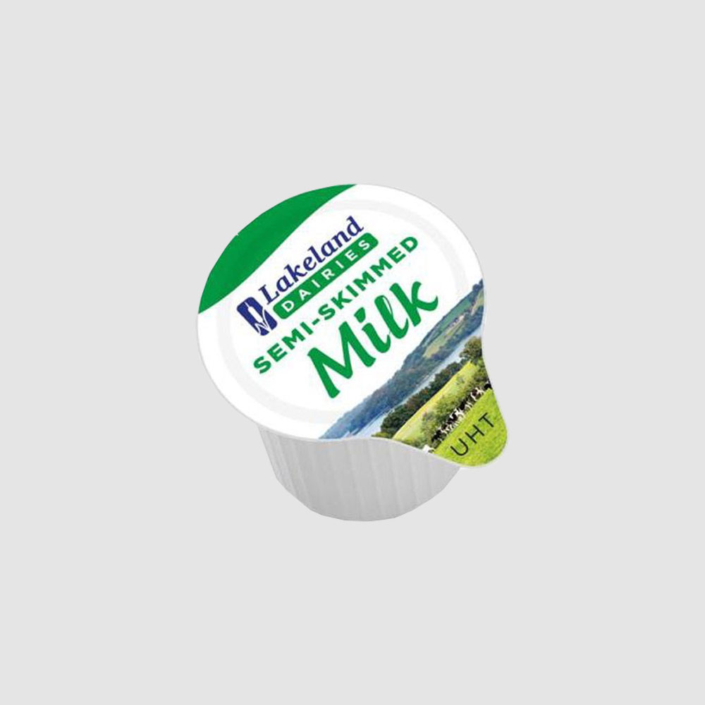 Lakeland Semi Skimmed Milk Pots UHT (120)