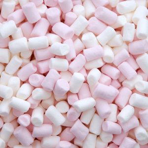 Pink & White Micro Marshmallows (200g)