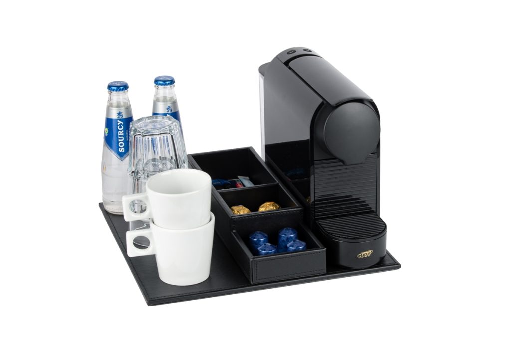 Snap hotel tray